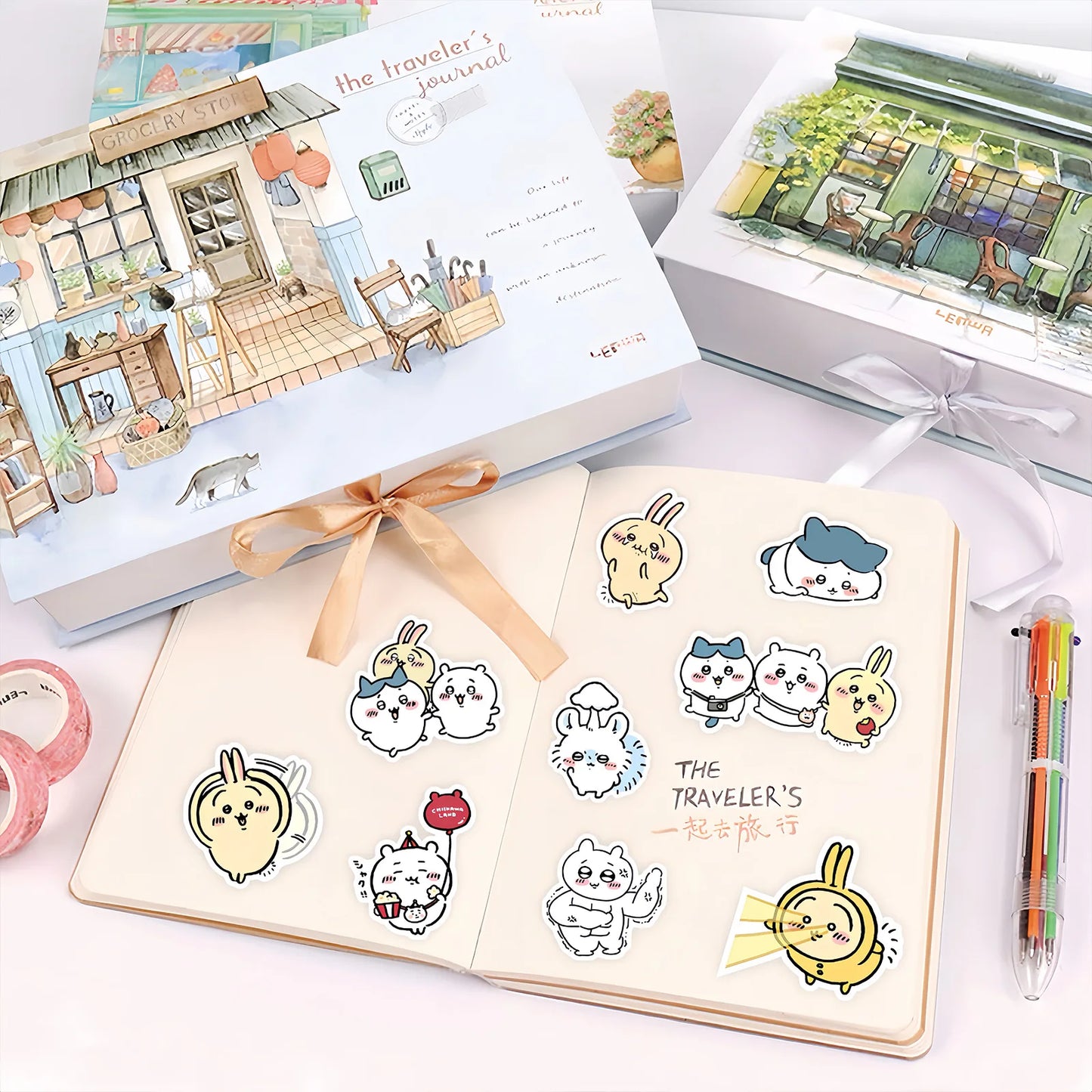 100pcs Kawaii Chiikawa Cartoon Stickers