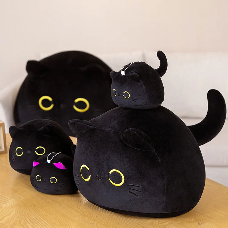Plush Black Cat