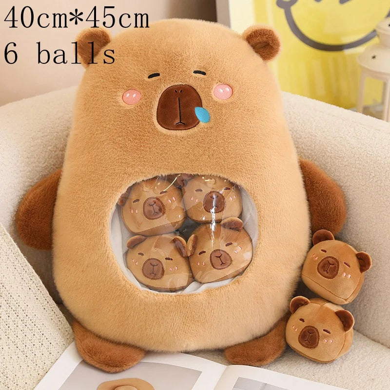 Kawaii Character Pudding Pillow