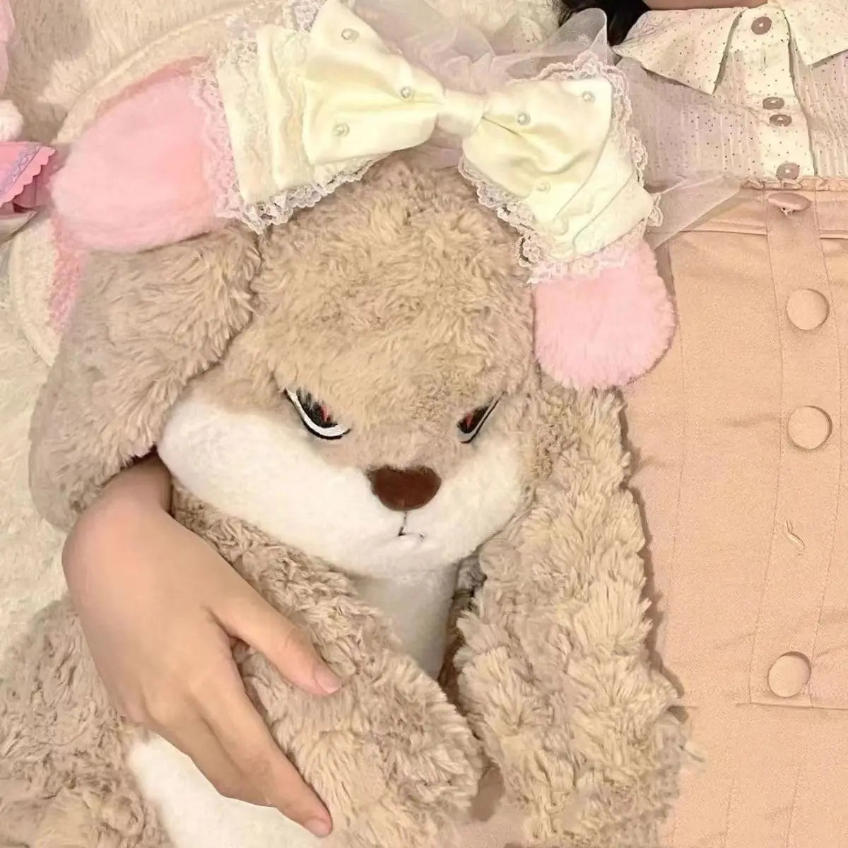 Large Angry Rabbit Plush