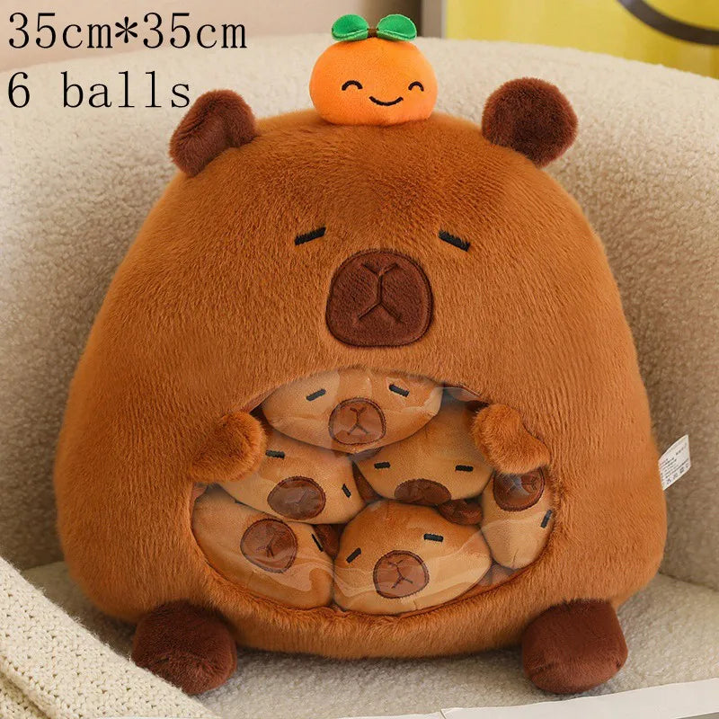 Kawaii Character Pudding Pillow