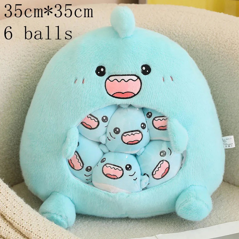 Kawaii Character Pudding Pillow