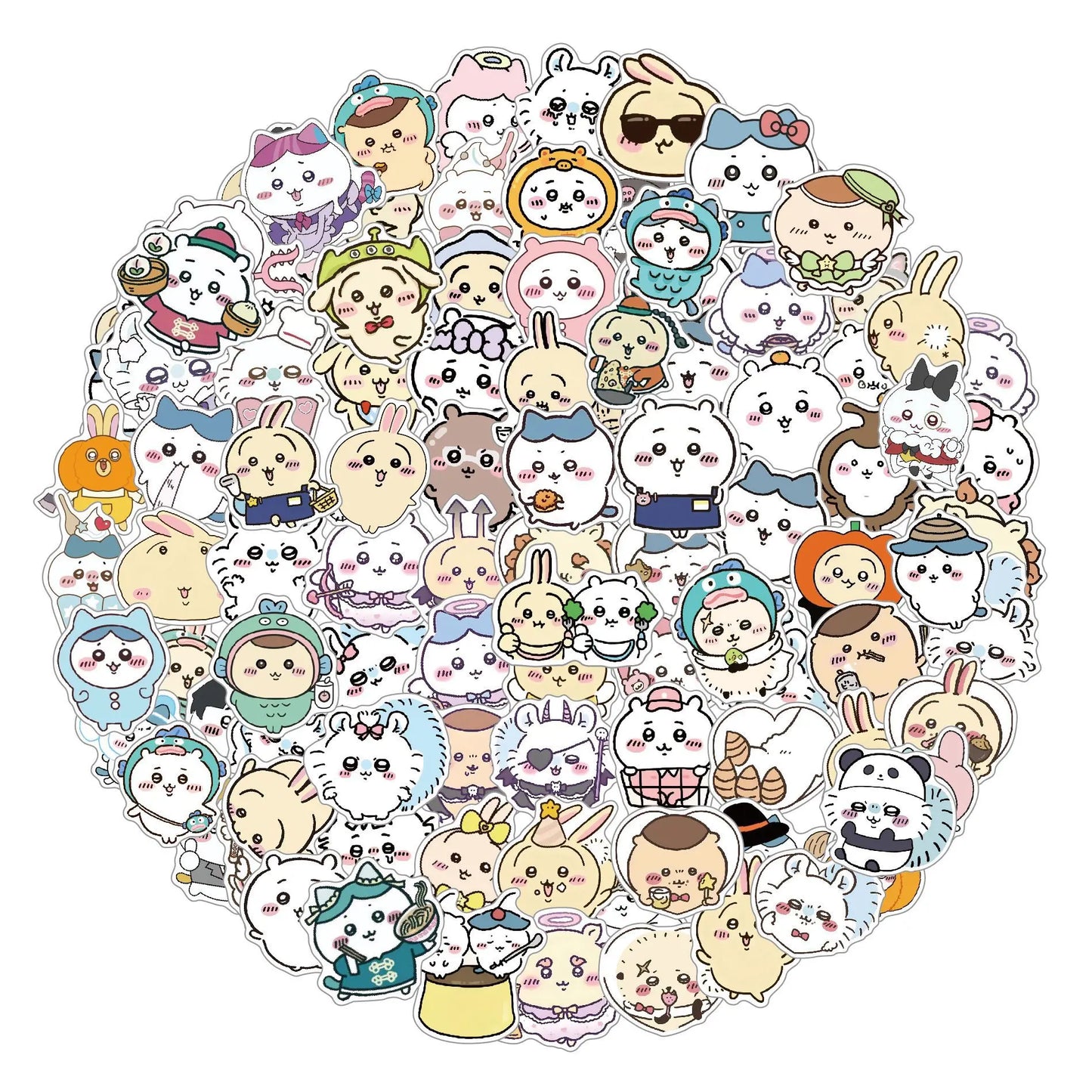 100pcs Kawaii Chiikawa Cartoon Stickers